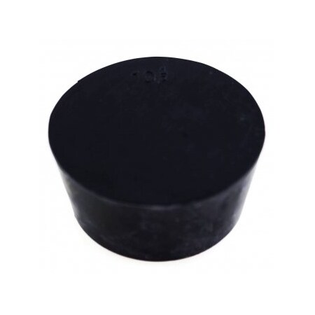 United Scientific Laboratory Grade Rubber Stopper, Black SBR Rubber, Size No 11, 56 x 48 x 25mm, 6PK 259150-11